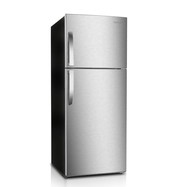 Premium Levella 13 cu ft Frost Free Top Freezer Refrigerator in Stainless Steel PRN12260HS - main